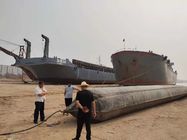 CCS Boat Salvage Ship wypuszcza morską gumową poduszkę powietrzną