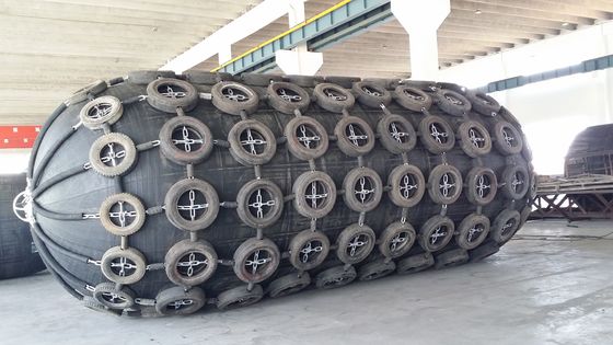 Dostosowalne 1,5m x 15m gumowe poduszki powietrzne dla statków